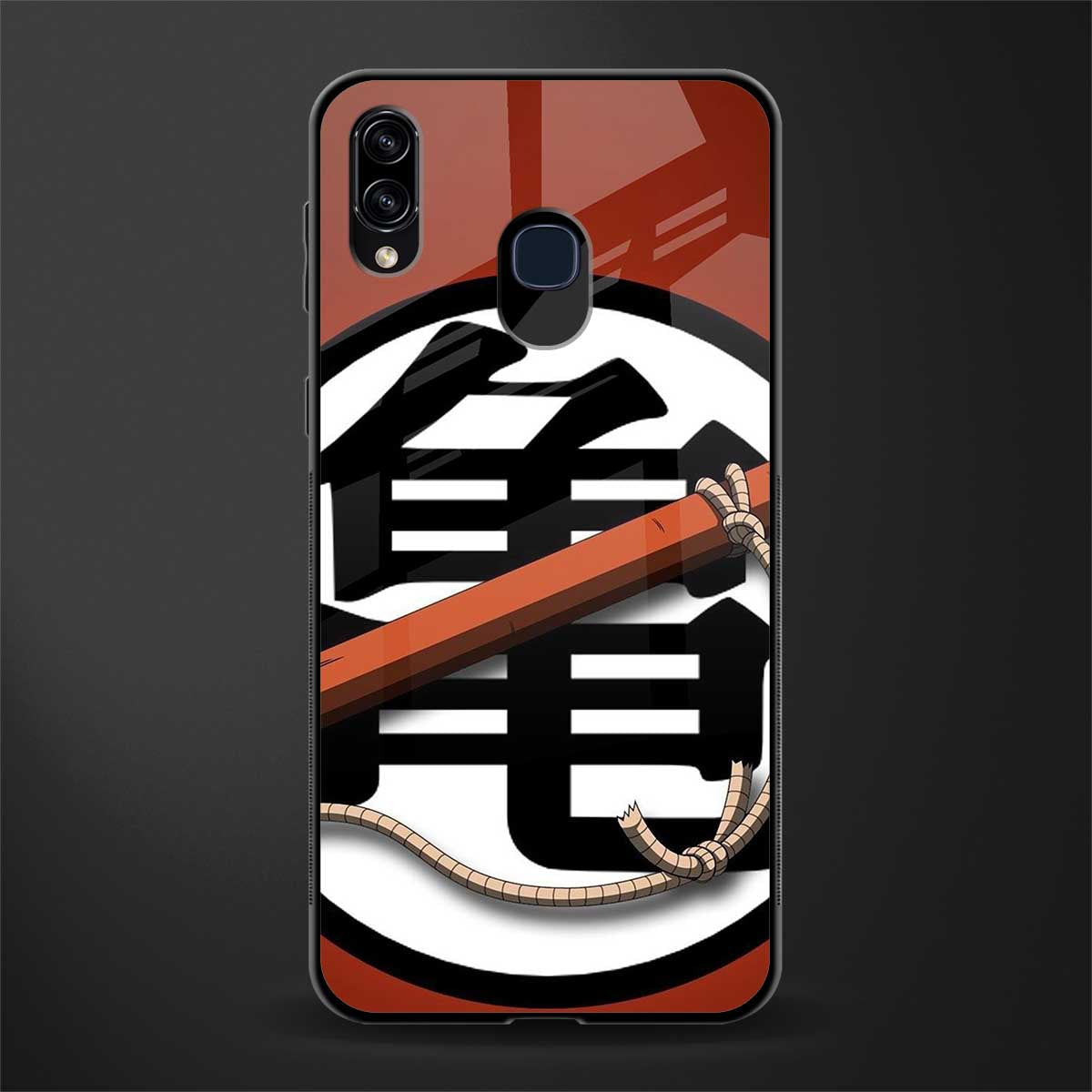 kakarot glass case for samsung galaxy a30 image