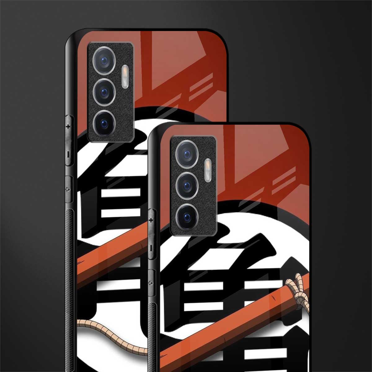kakarot glass case for vivo v23e image-2