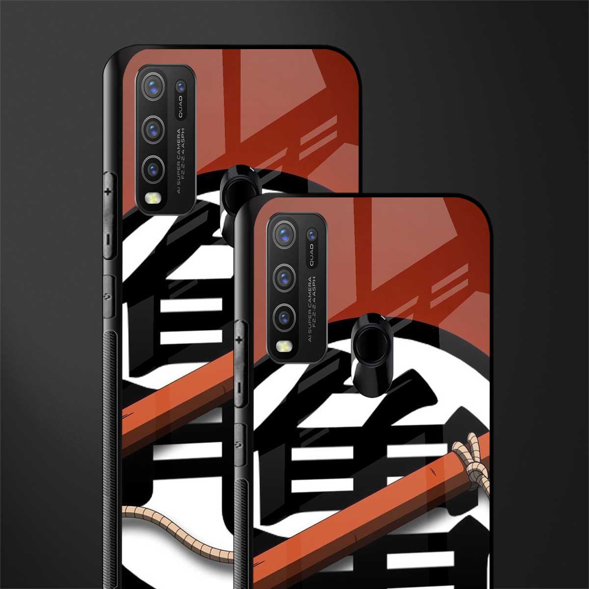 kakarot glass case for vivo y30 image-2