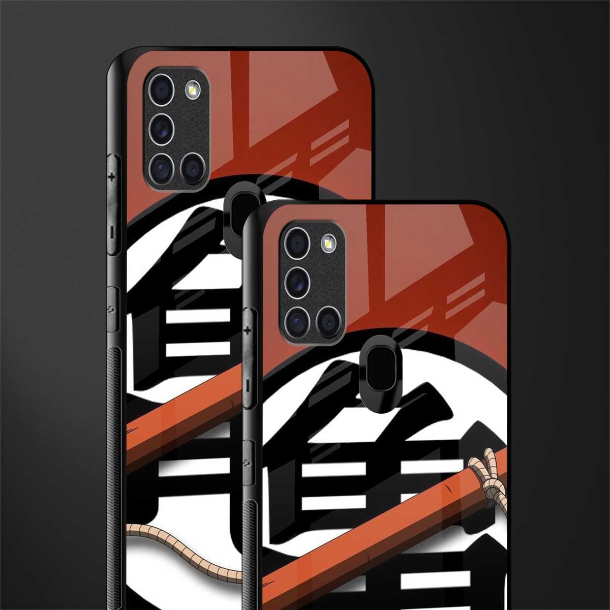 kakarot glass case for samsung galaxy a21s image-2