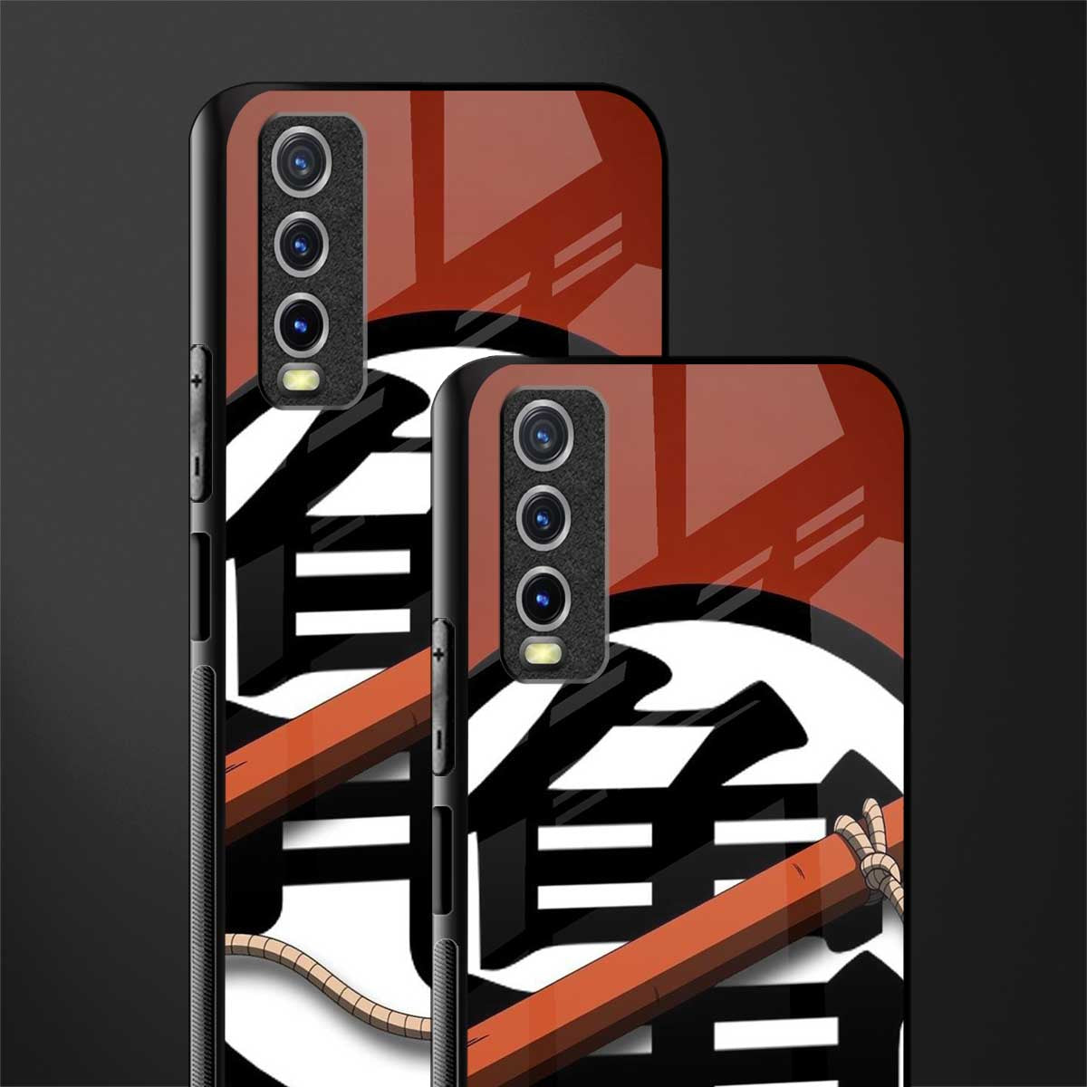 kakarot glass case for vivo y12g image-2
