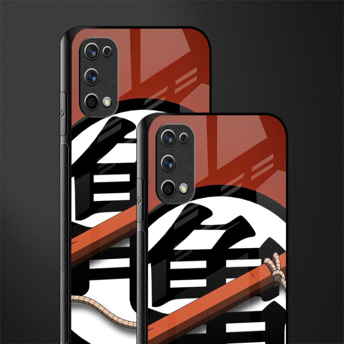 kakarot glass case for realme 7 pro image-2