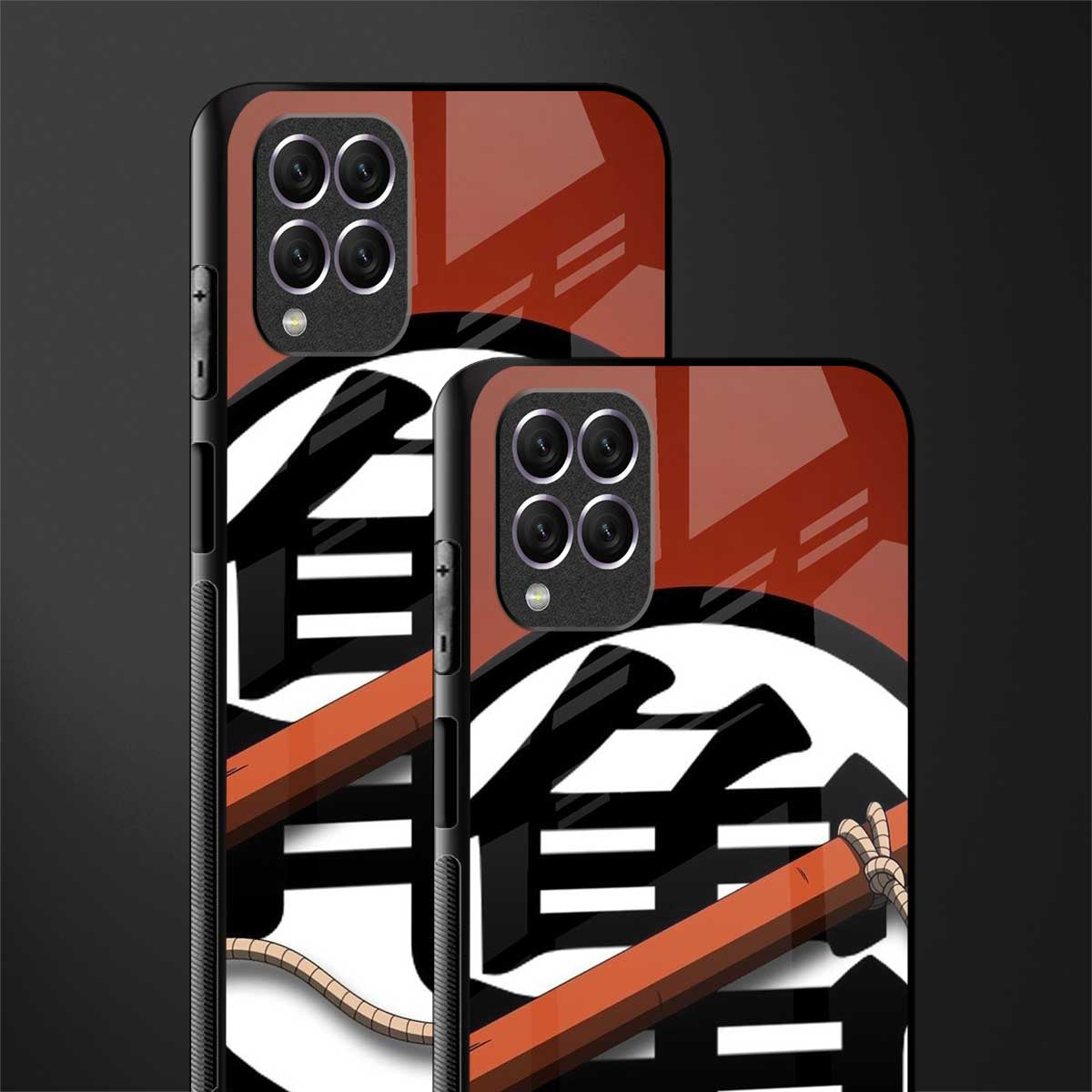 kakarot glass case for samsung galaxy f62 image-2