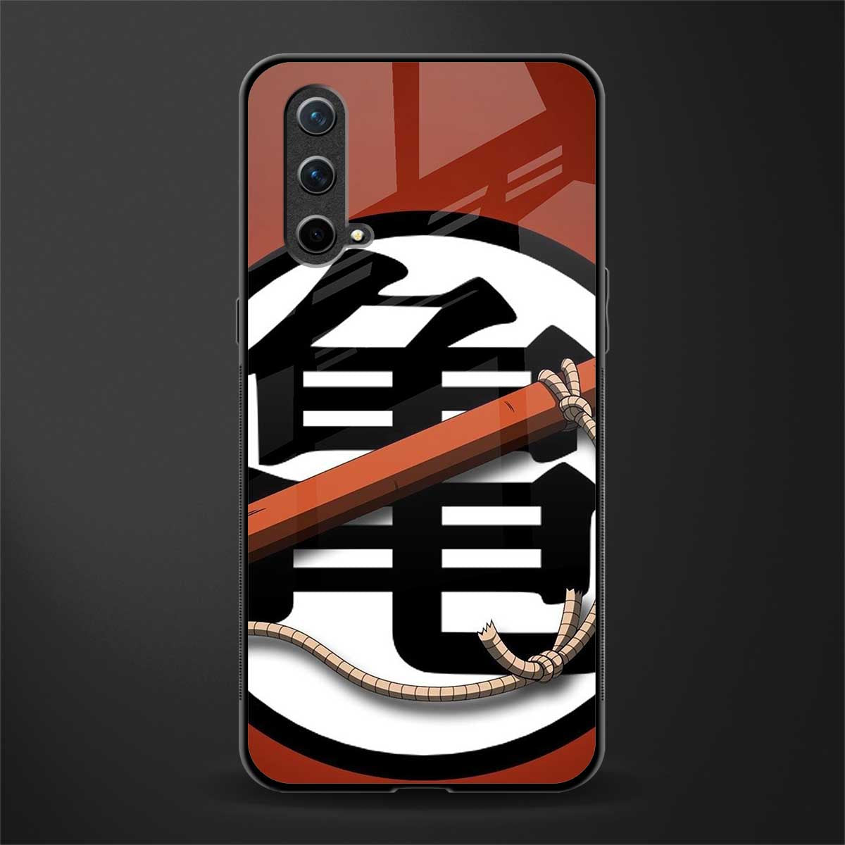 kakarot glass case for oneplus nord ce 5g image