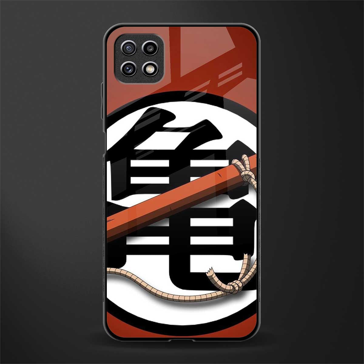 kakarot glass case for samsung galaxy a22 5g image