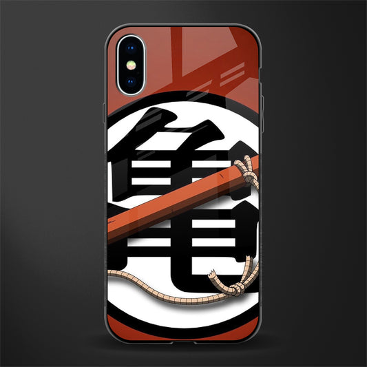 kakarot glass case for iphone x image