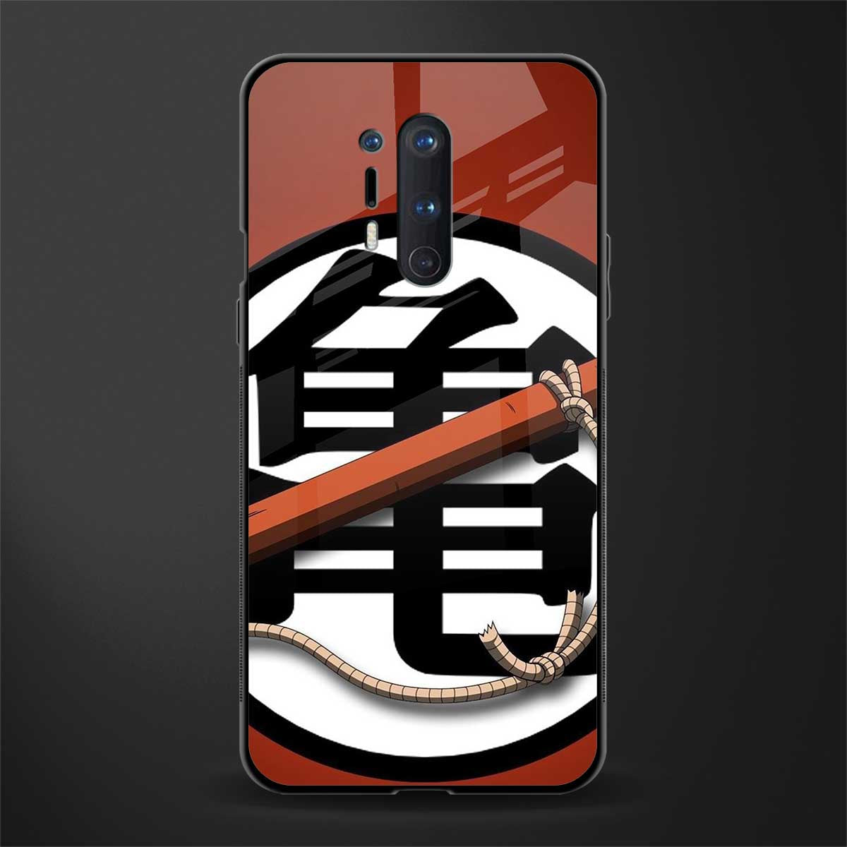 kakarot glass case for oneplus 8 pro image