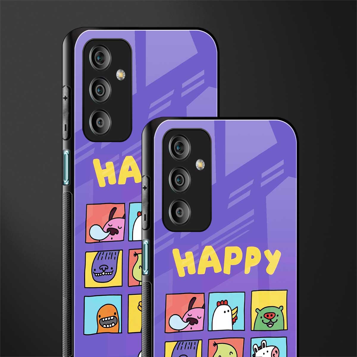 kawaii edition back phone cover | glass case for samsung galaxy f23 5g