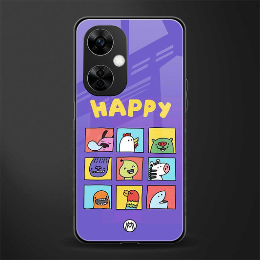 kawaii edition back phone cover | glass case for oneplus nord ce 3 lite