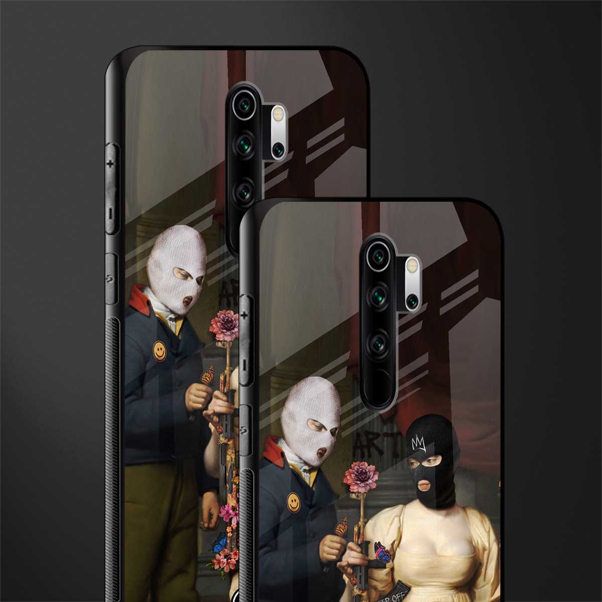 keep off glass case for redmi note 8 pro image-2