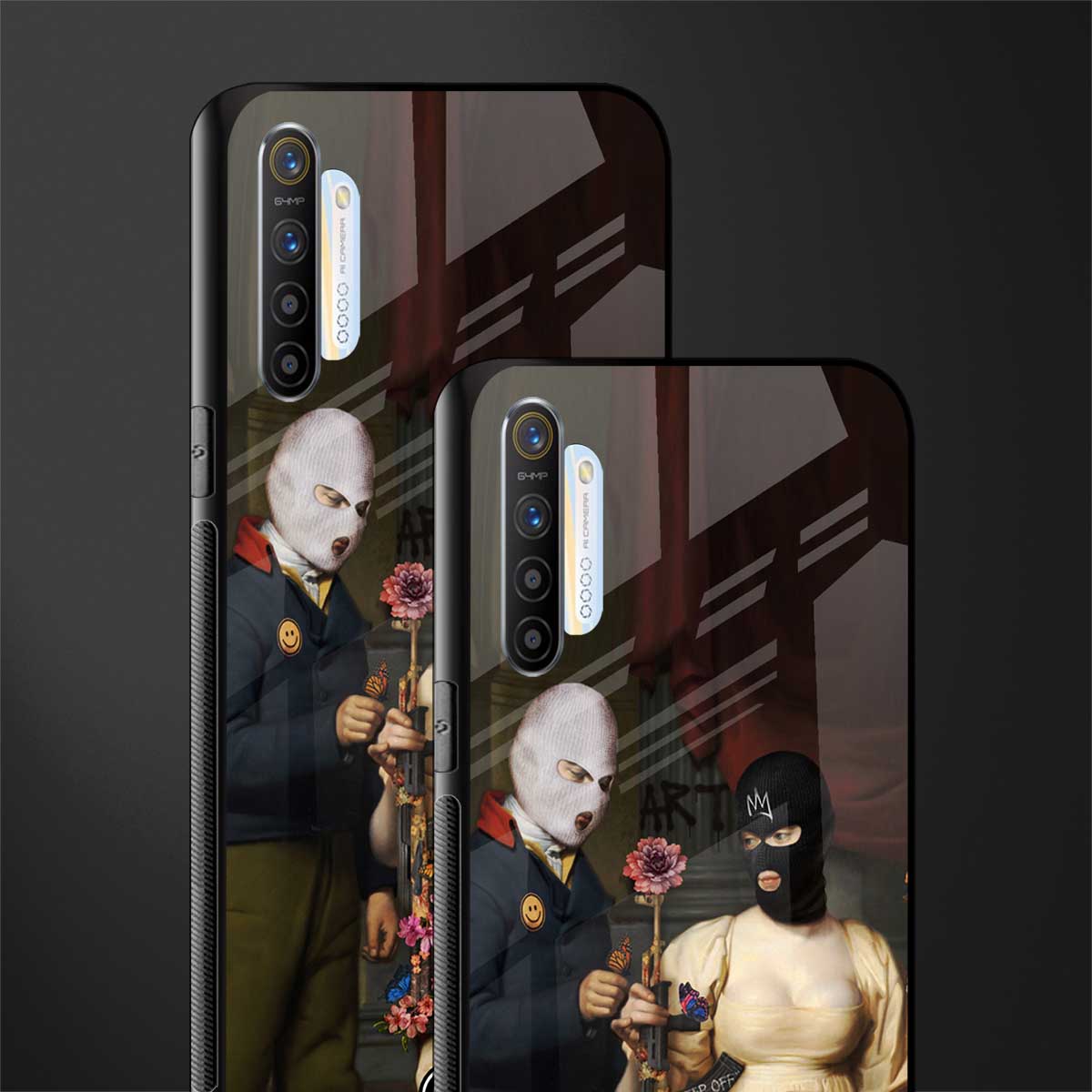 keep off glass case for realme x2 image-2