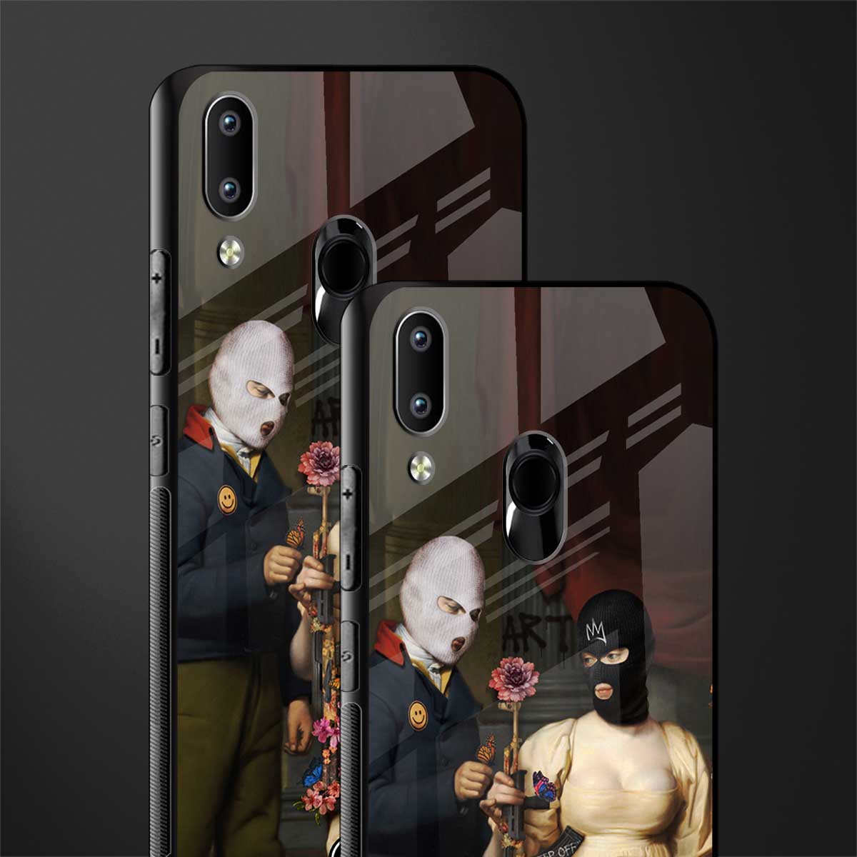 keep off glass case for vivo y91 image-2