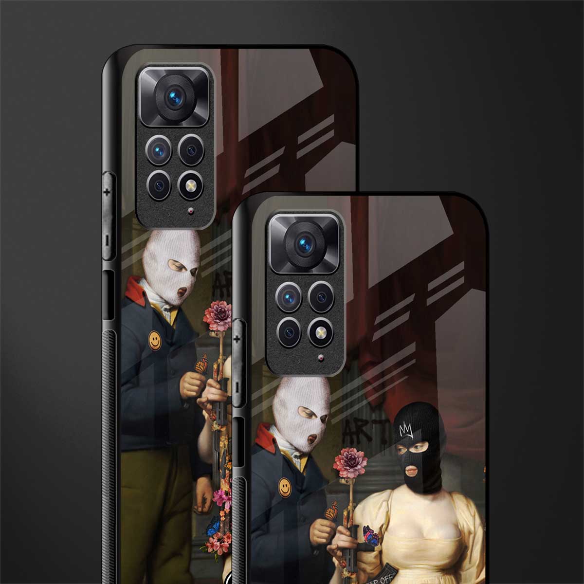keep off back phone cover | glass case for redmi note 11 pro plus 4g/5g