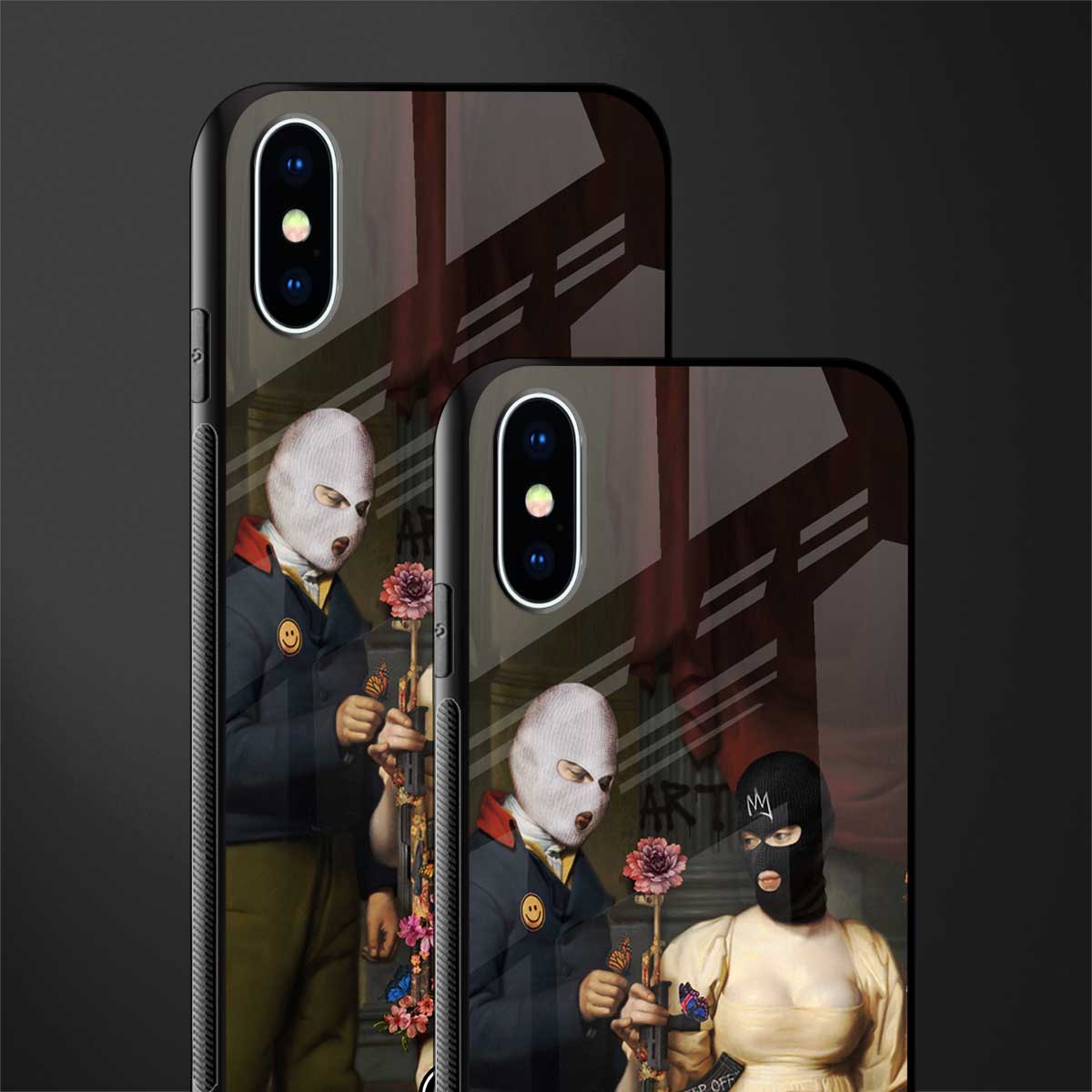 keep off glass case for iphone x image-2