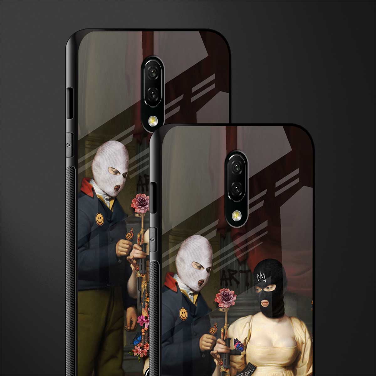 keep off glass case for oneplus 7 image-2