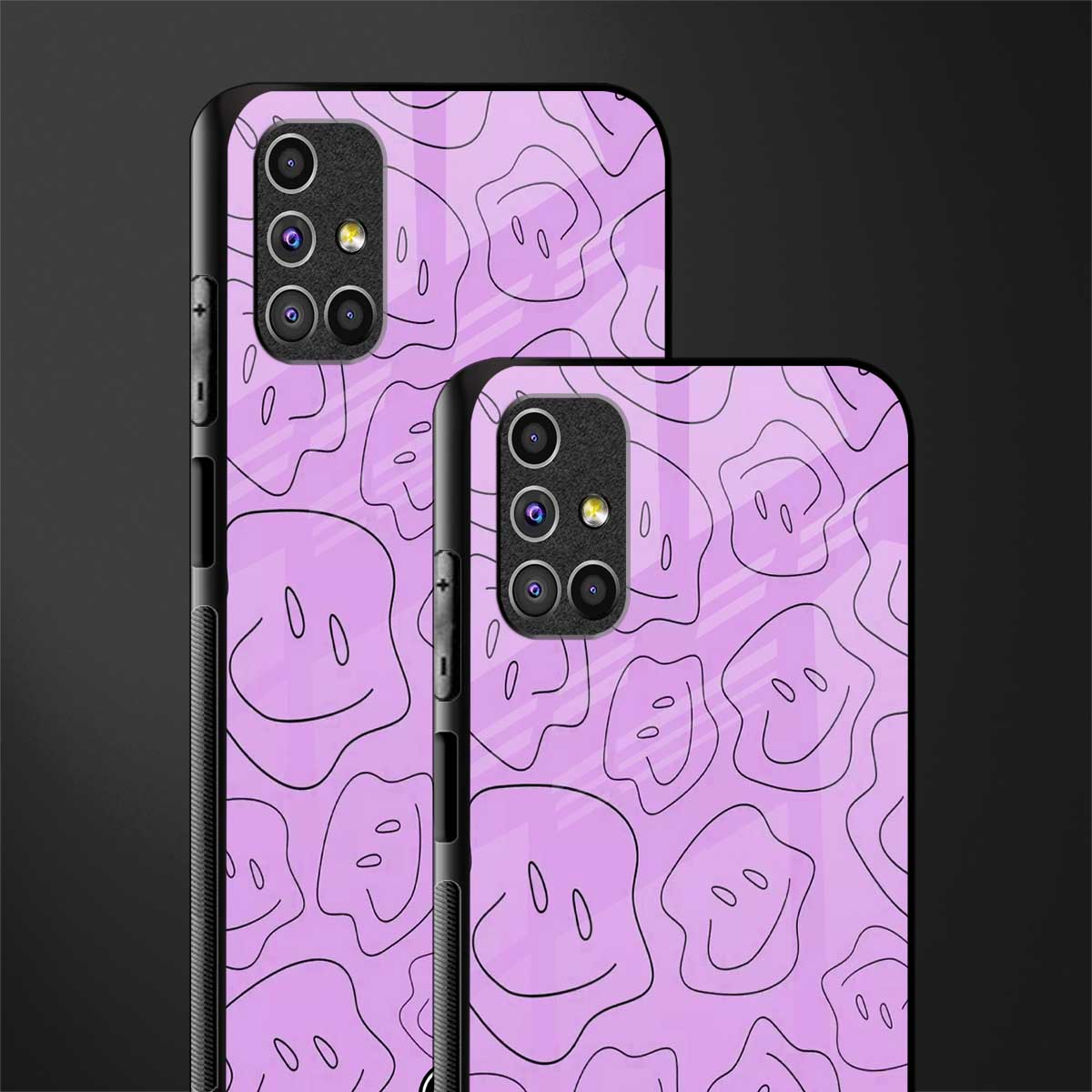 kinda sad kinda happy glass case for samsung galaxy m31s image-2