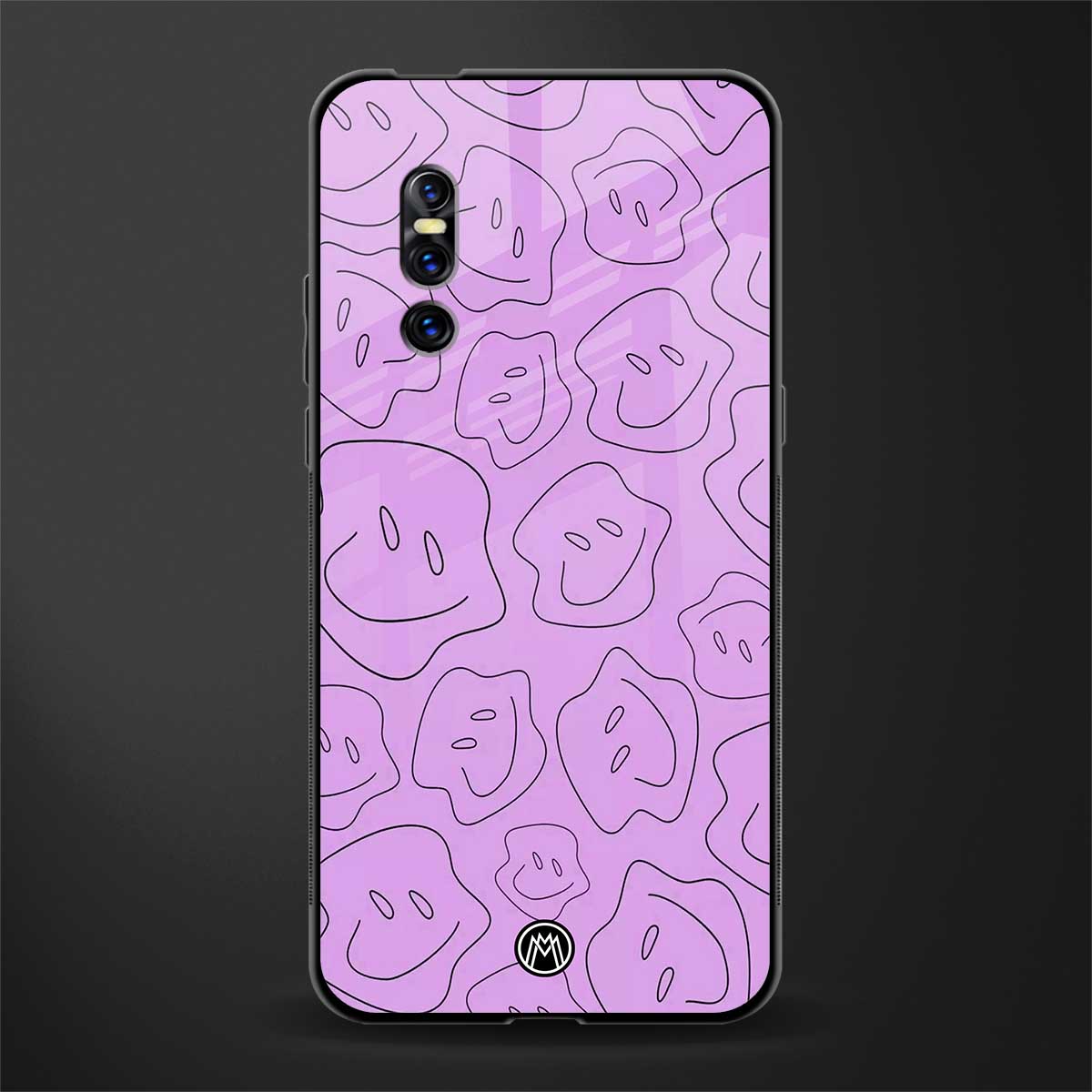 kinda sad kinda happy glass case for vivo v15 pro image