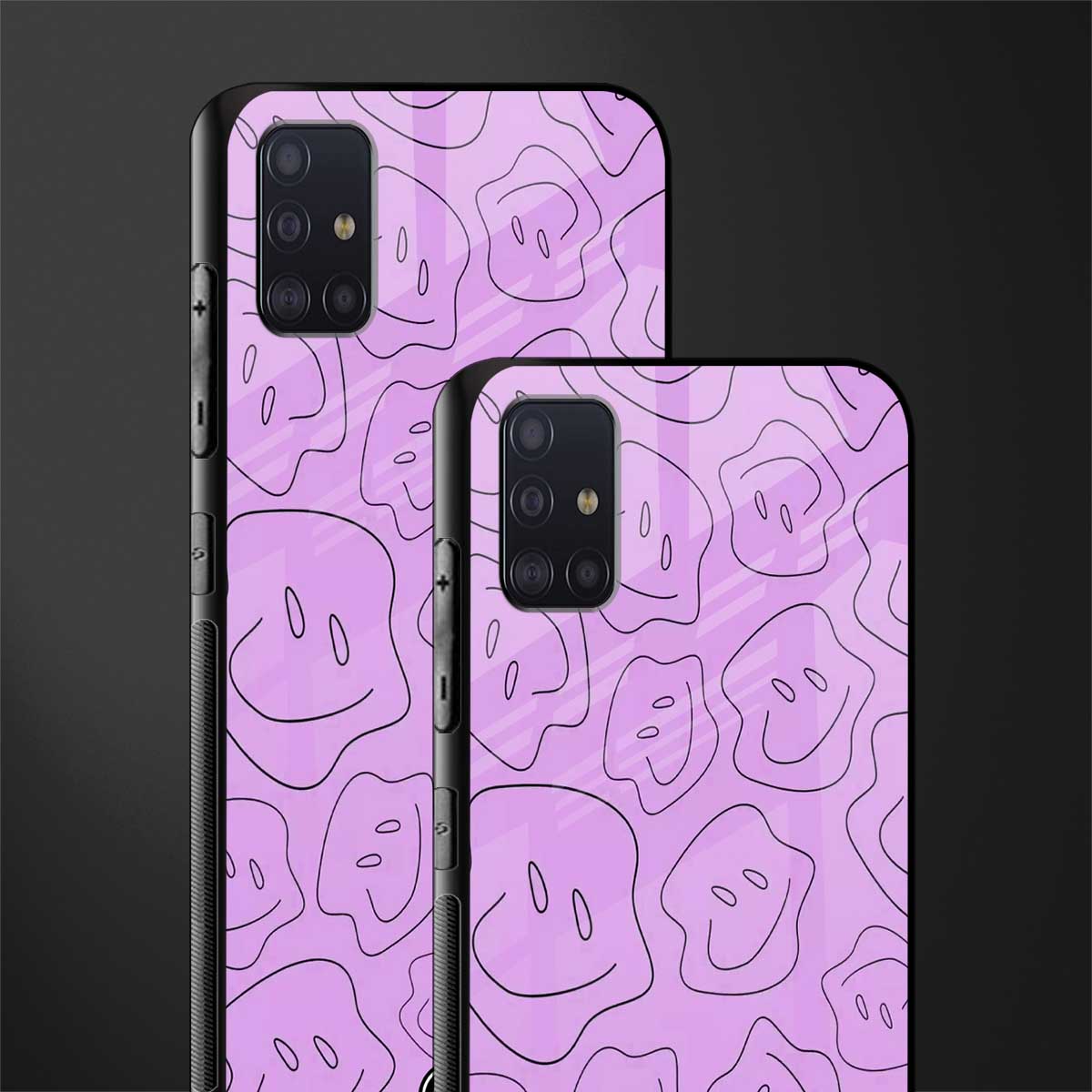 kinda sad kinda happy glass case for samsung galaxy a71 image-2
