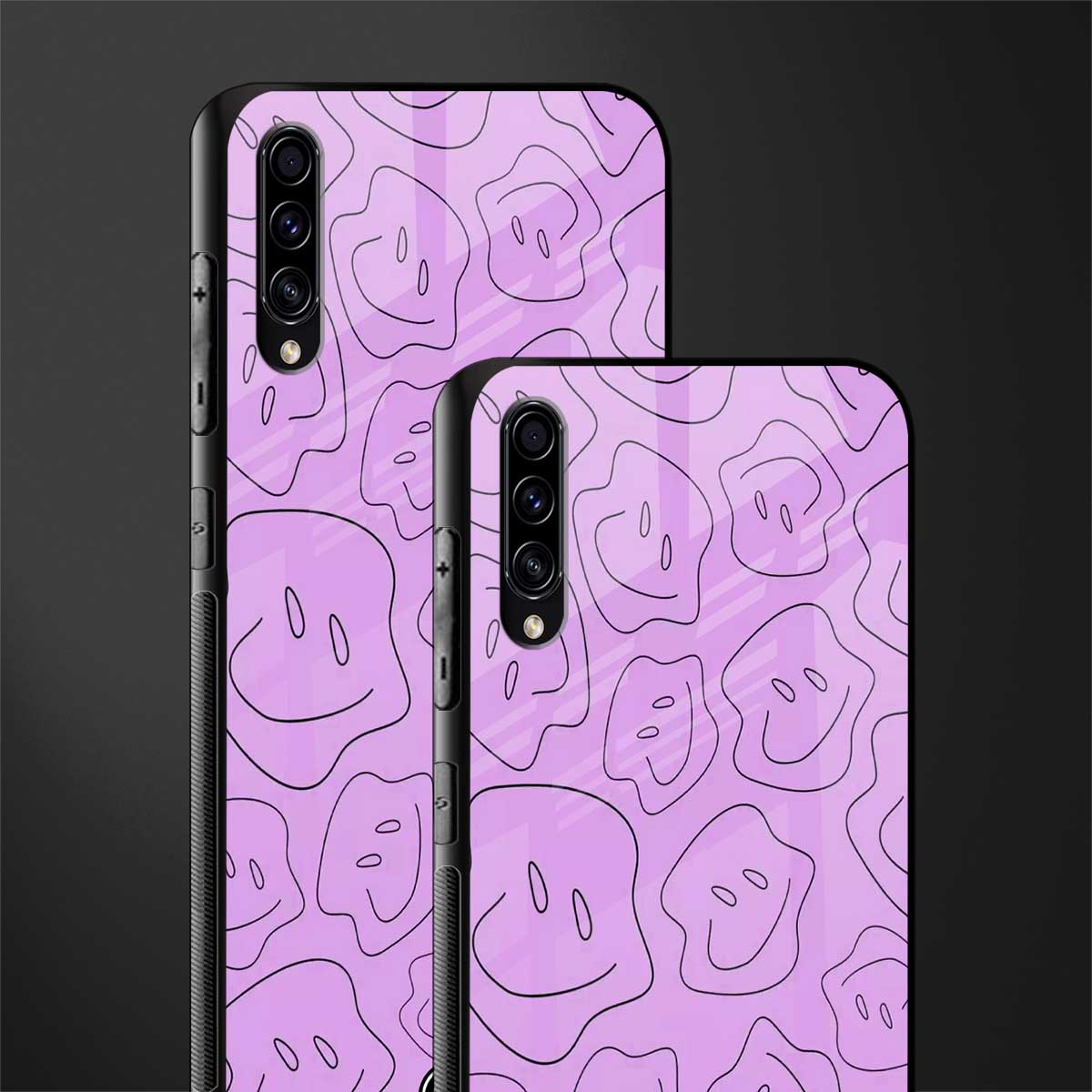 kinda sad kinda happy glass case for samsung galaxy a70 image-2