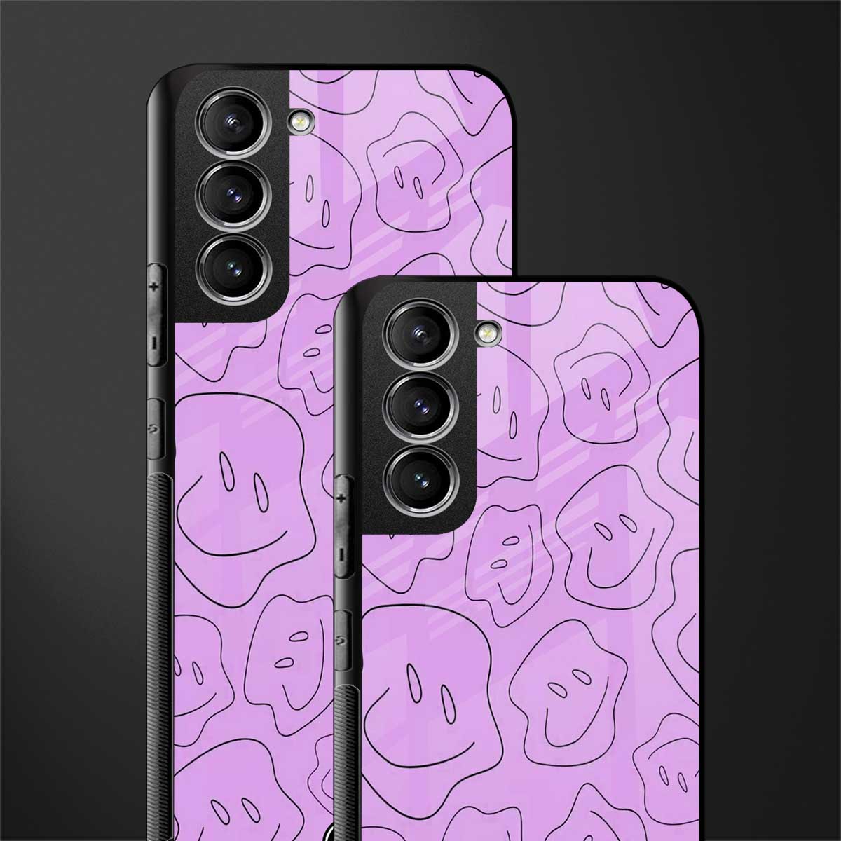 kinda sad kinda happy glass case for samsung galaxy s21 plus image-2
