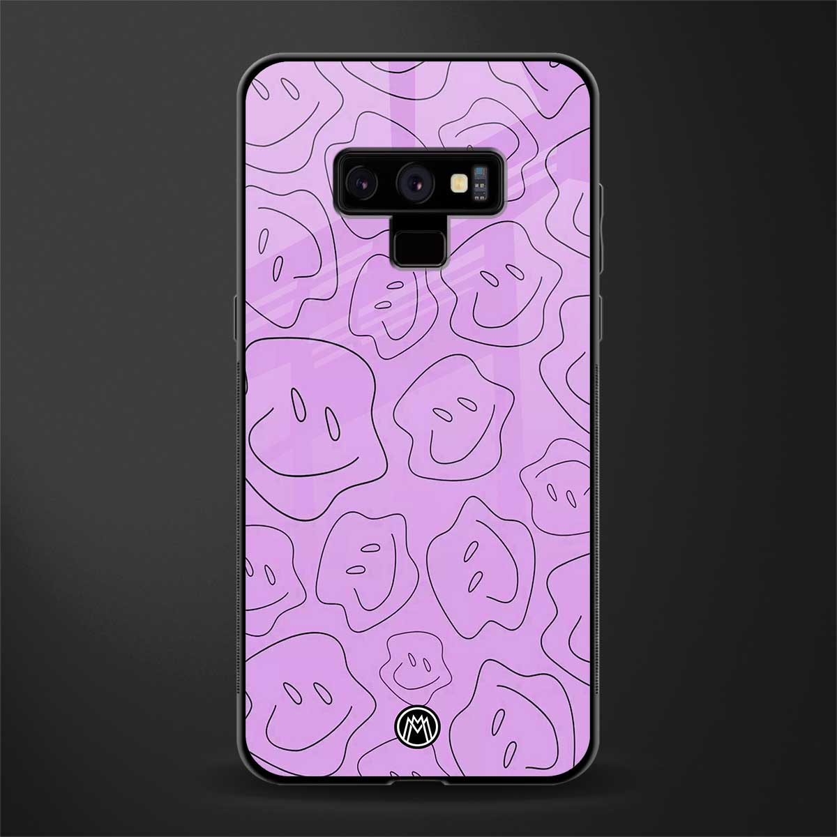 kinda sad kinda happy glass case for samsung galaxy note 9 image