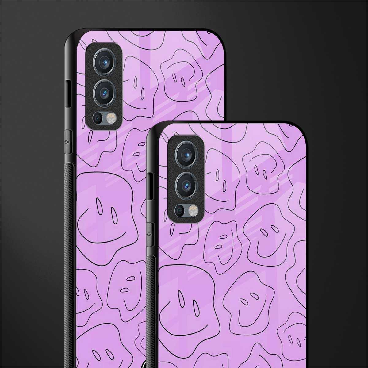 kinda sad kinda happy glass case for oneplus nord 2 5g image-2