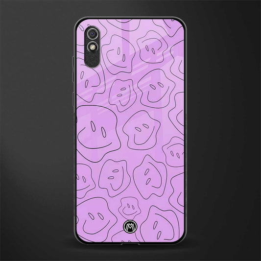 kinda sad kinda happy glass case for redmi 9a image