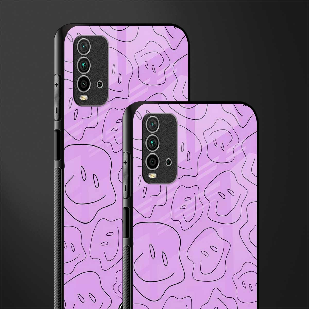 kinda sad kinda happy glass case for redmi 9 power image-2