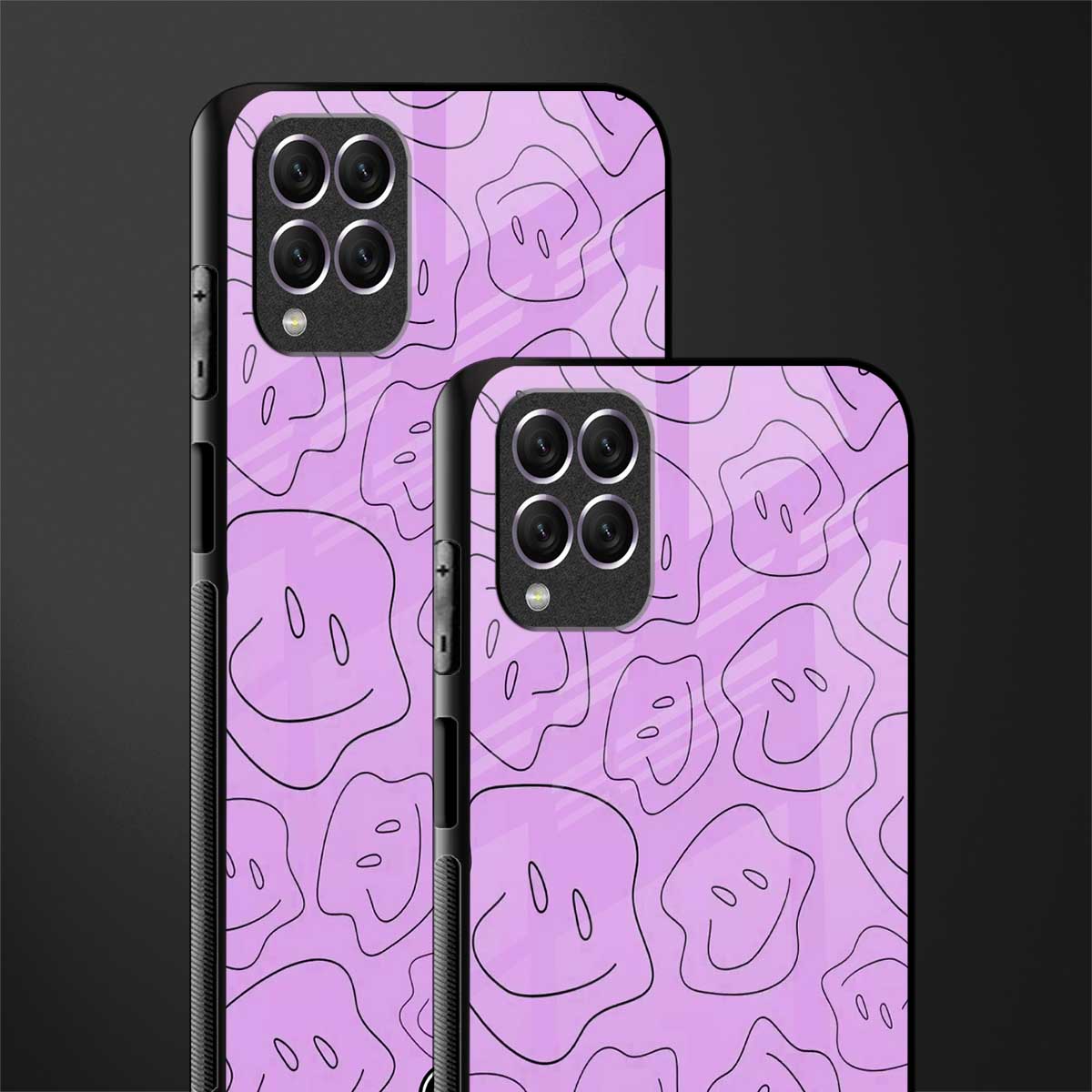 kinda sad kinda happy glass case for samsung galaxy f62 image-2
