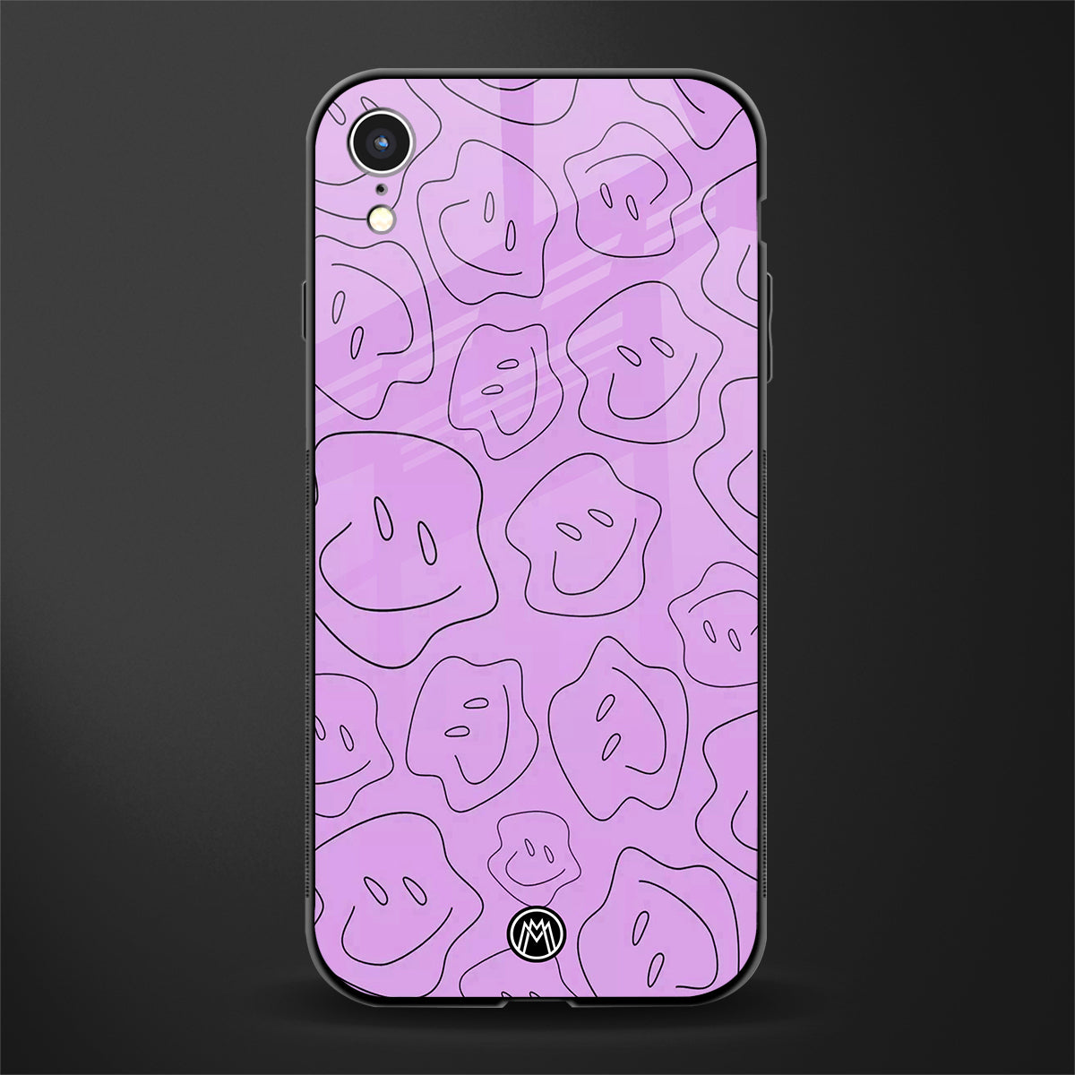 kinda sad kinda happy glass case for iphone xr image