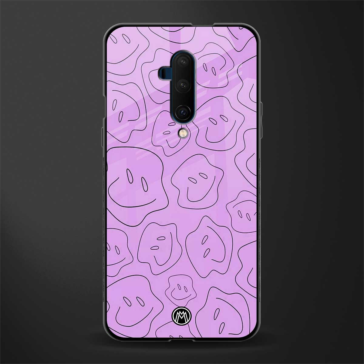 kinda sad kinda happy glass case for oneplus 7t pro image