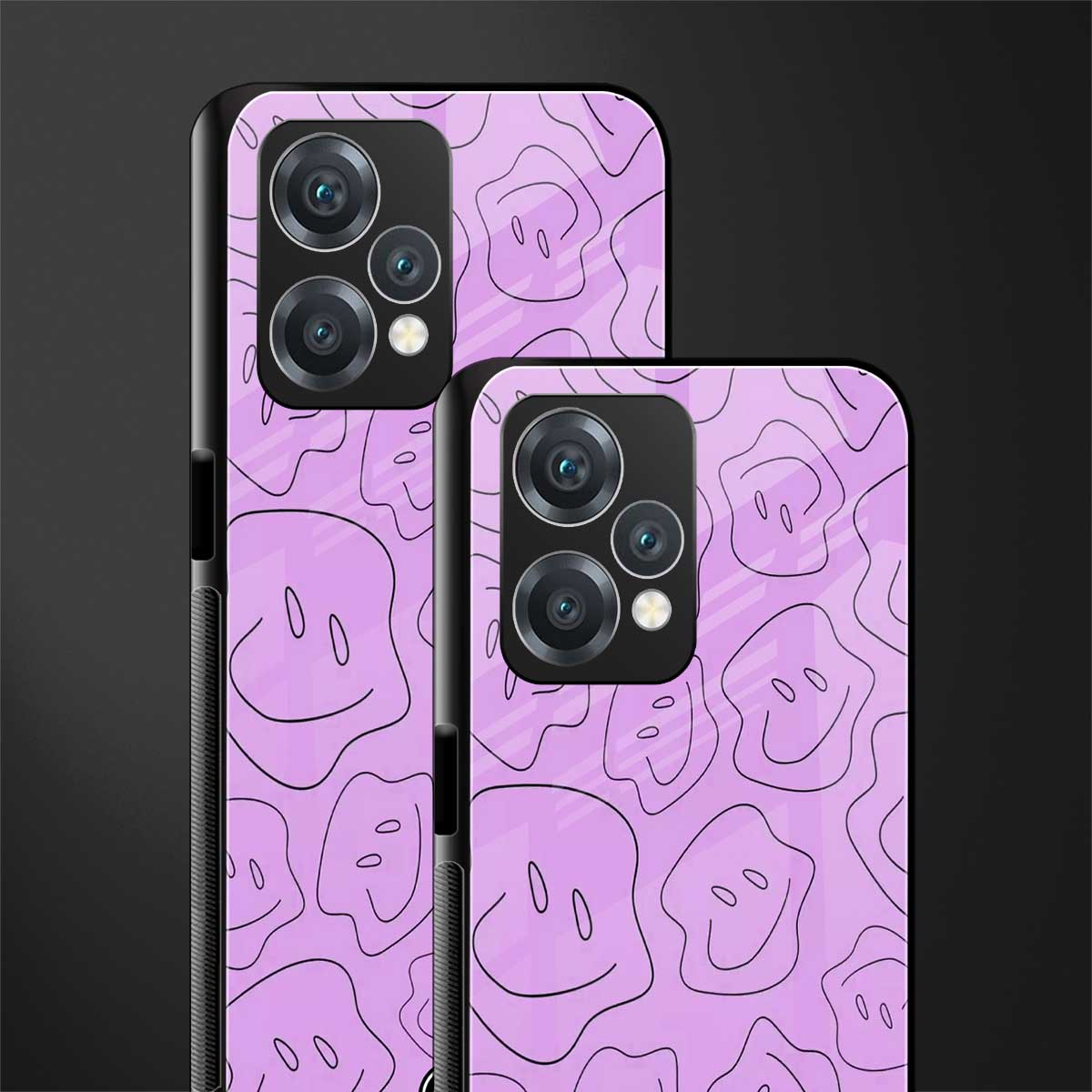 kinda sad kinda happy back phone cover | glass case for oneplus nord ce 2 lite 5g