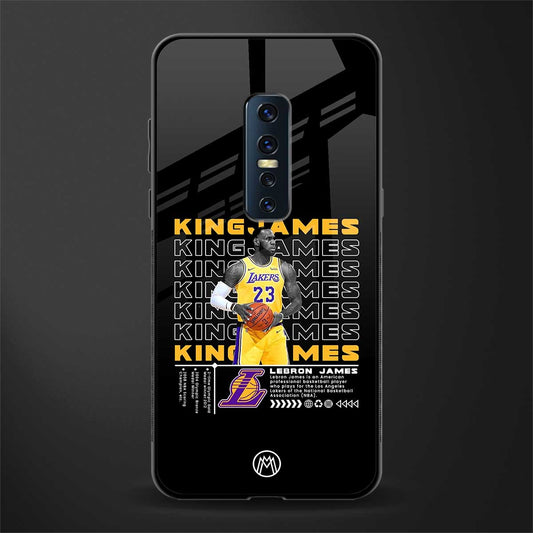 king james glass case for vivo v17 pro image