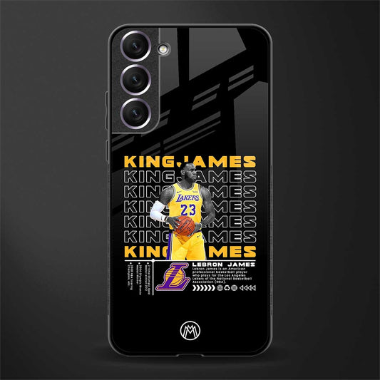 king james glass case for samsung galaxy s22 5g image