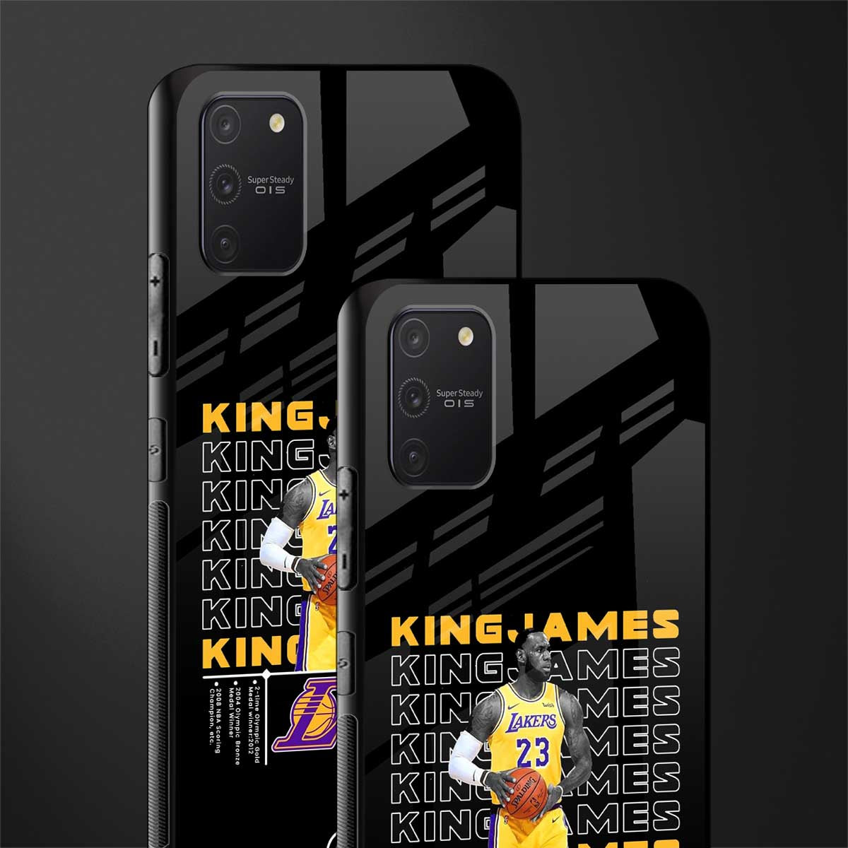 king james glass case for samsung galaxy a91 image-2