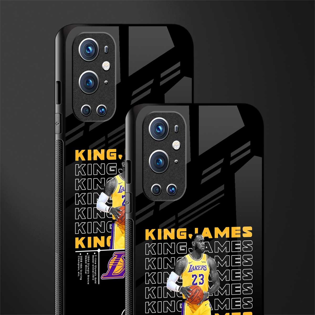 king james glass case for oneplus 9 pro image-2