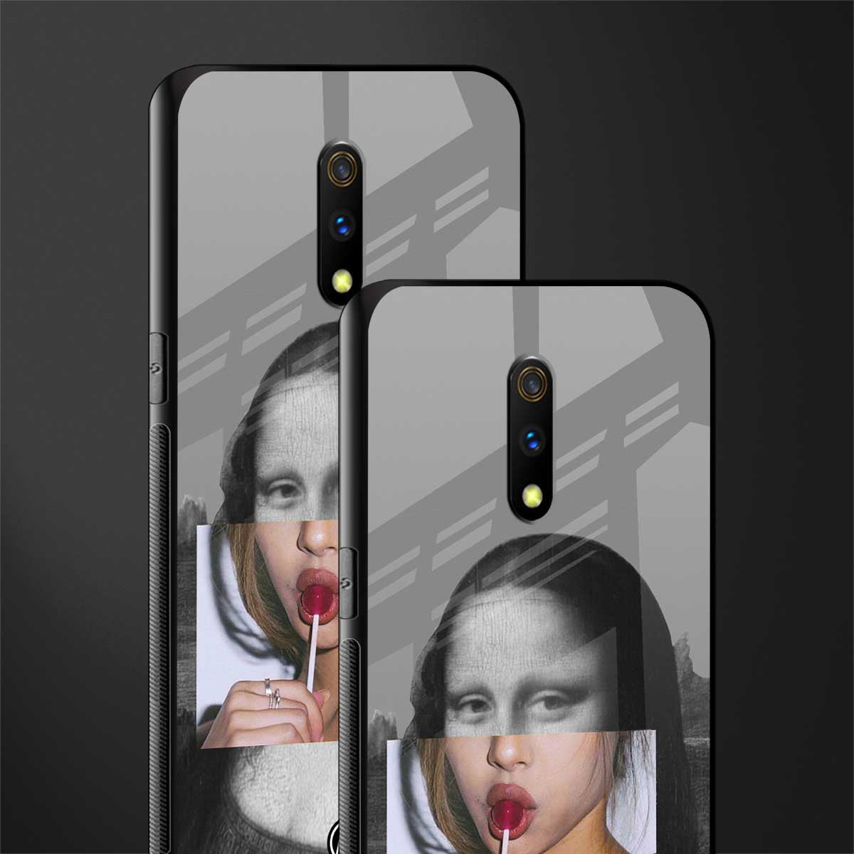 la mona lisa glass case for oppo k3 image-2