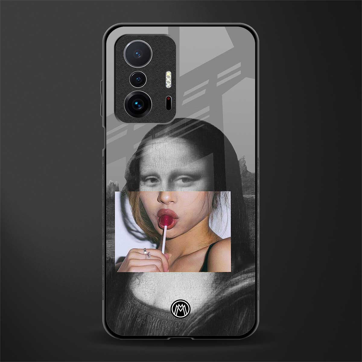 la mona lisa glass case for mi 11t pro 5g image