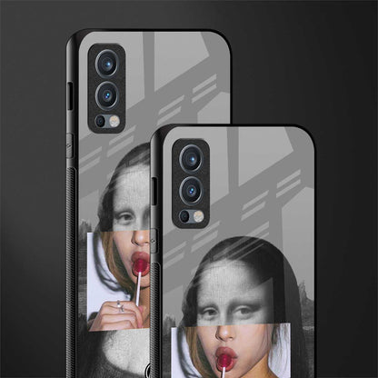 la mona lisa glass case for oneplus nord 2 5g image-2