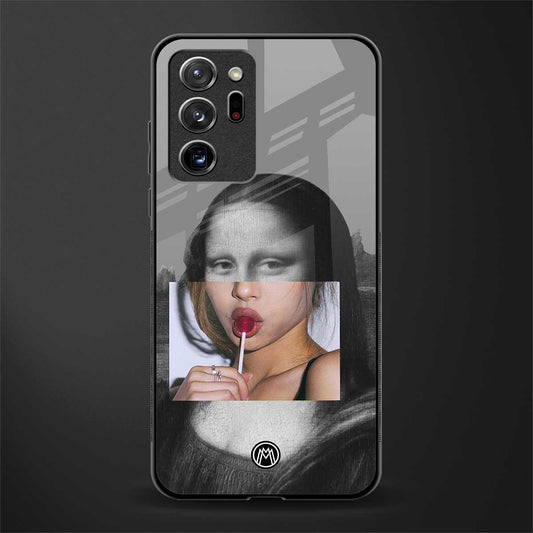 la mona lisa glass case for samsung galaxy note 20 ultra 5g image