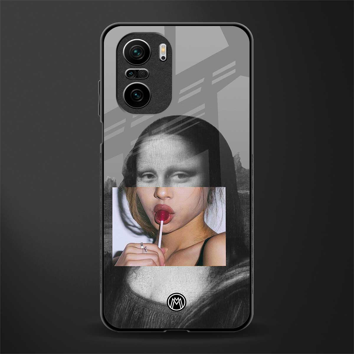 la mona lisa glass case for mi 11x 5g image