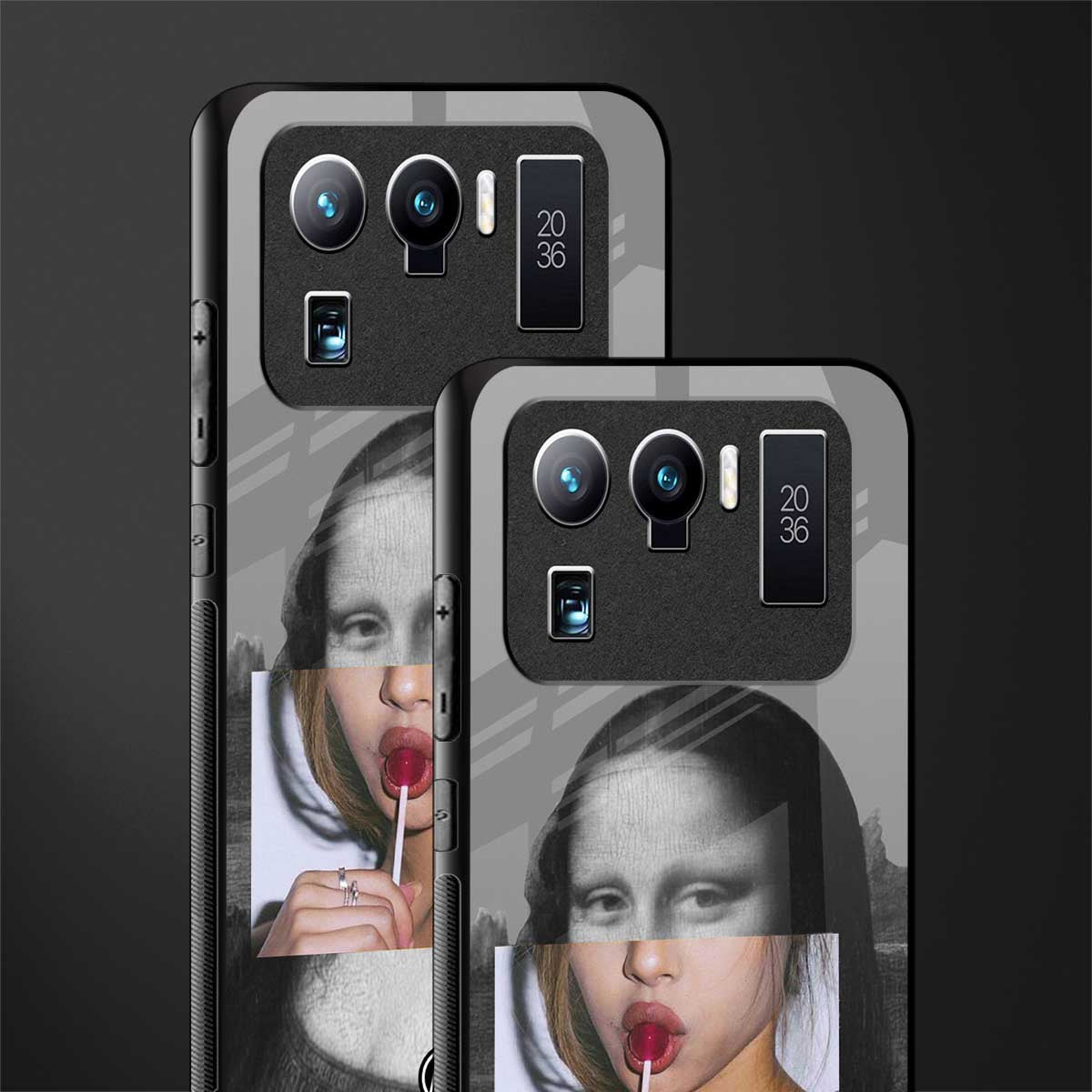 la mona lisa glass case for mi 11 ultra 5g image-2