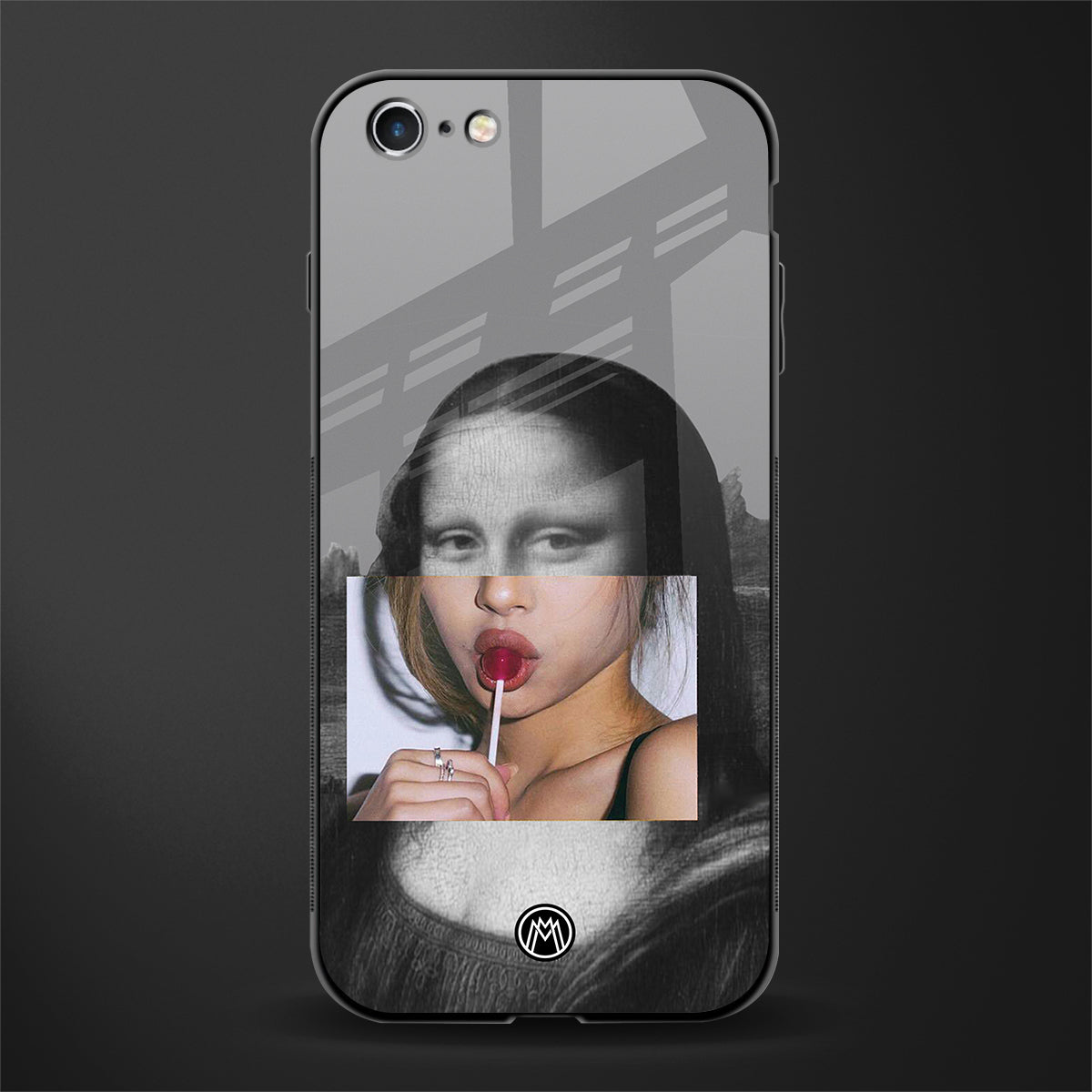 la mona lisa glass case for iphone 6 image