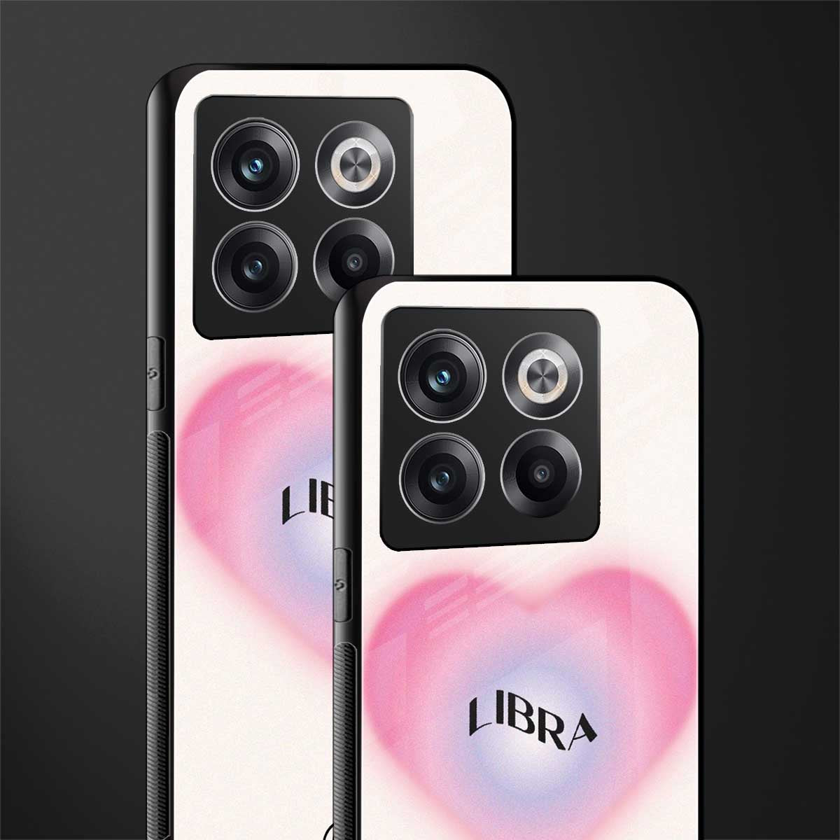 libra minimalistic back phone cover | glass case for oneplus 10t