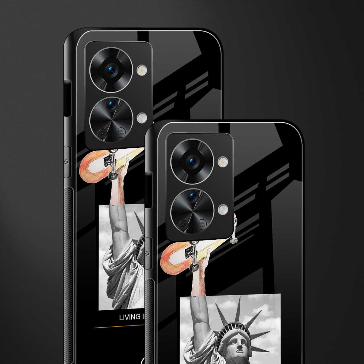 living in the city glass case for phone case | glass case for oneplus nord 2t 5g