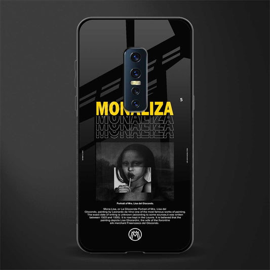 lollipop monaliza phone case | glass case for vivo v17 pro