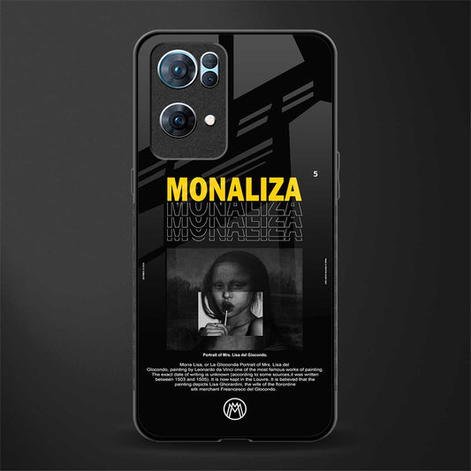 lollipop monaliza glass case for oppo reno7 pro 5g image