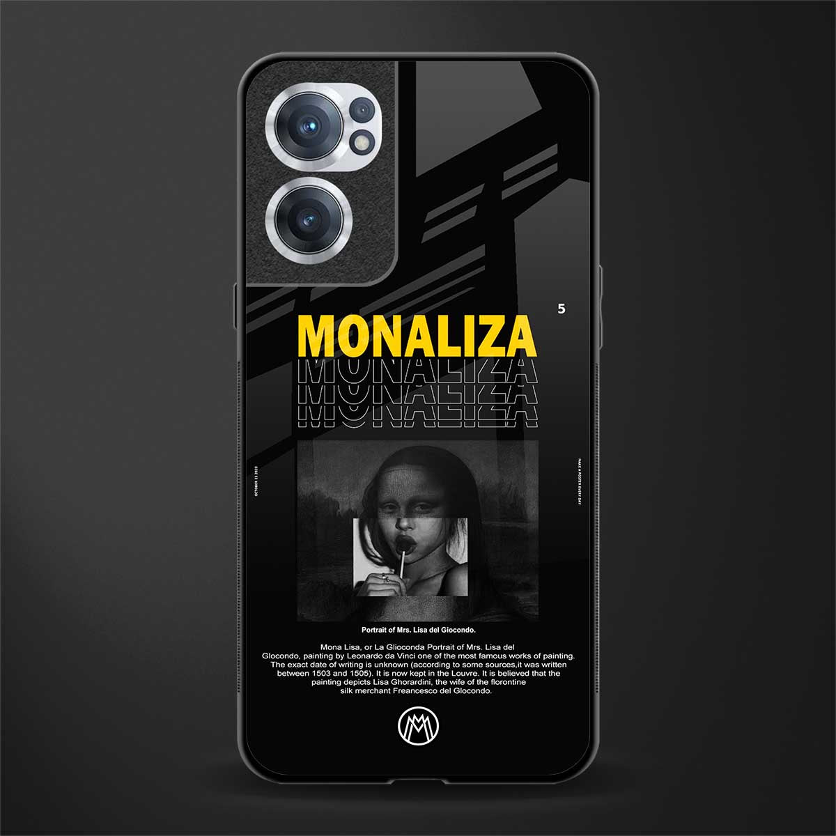 lollipop monaliza glass case for oneplus nord ce 2 5g image