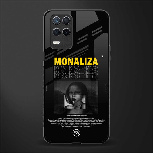 lollipop monaliza glass case for realme 8s 5g image