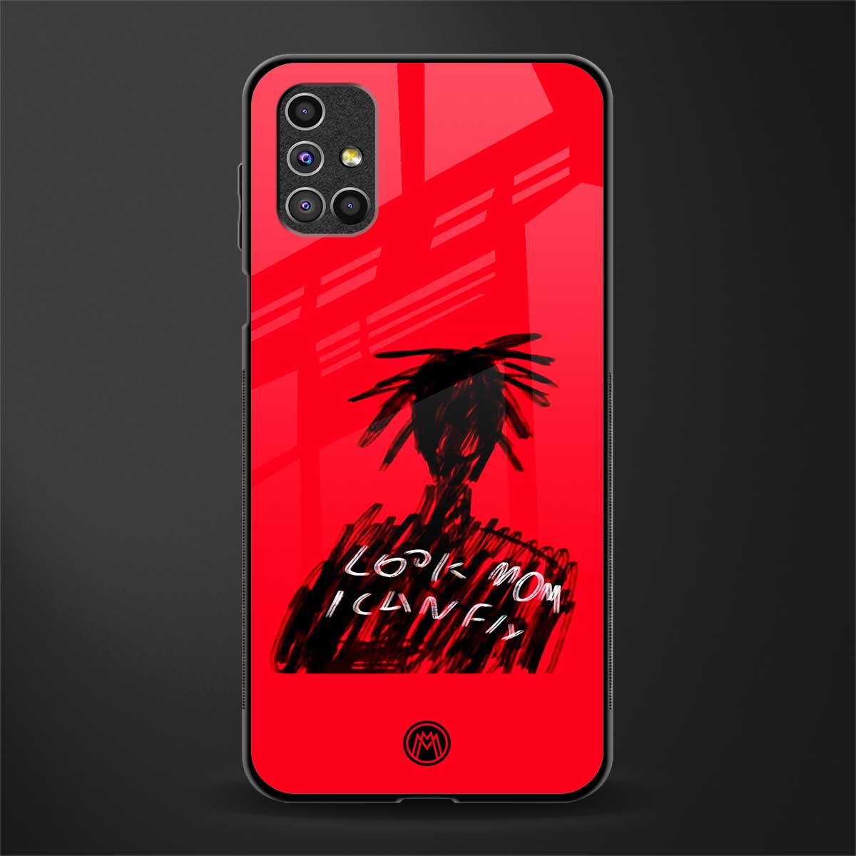 look mom i can fly glass case for samsung galaxy m31s image